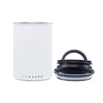 Airscape Classic Stainless Steel Canister: 7" / Charcoal - Matte Black