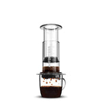 AeroPress Clear Coffee Maker: Red