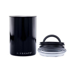 Airscape Classic Stainless Steel Canister: 7" / Charcoal - Matte Black