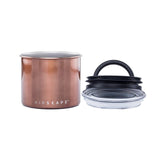 Airscape Classic Stainless Steel Canister: 7" / Charcoal - Matte Black