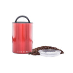 Airscape Classic Stainless Steel Canister: 7" / Charcoal - Matte Black