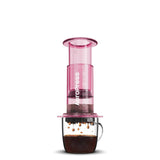 AeroPress Clear Coffee Maker: Red