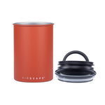 Airscape Classic Stainless Steel Canister: 7" / Charcoal - Matte Black