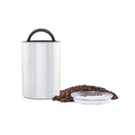 Airscape Classic Stainless Steel Canister: 7" / Charcoal - Matte Black