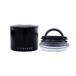 Airscape Classic Stainless Steel Canister: 7" / Charcoal - Matte Black