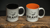 Brave Stoneware mug